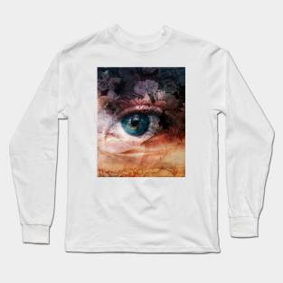 Flowers Eye Long Sleeve T-Shirt